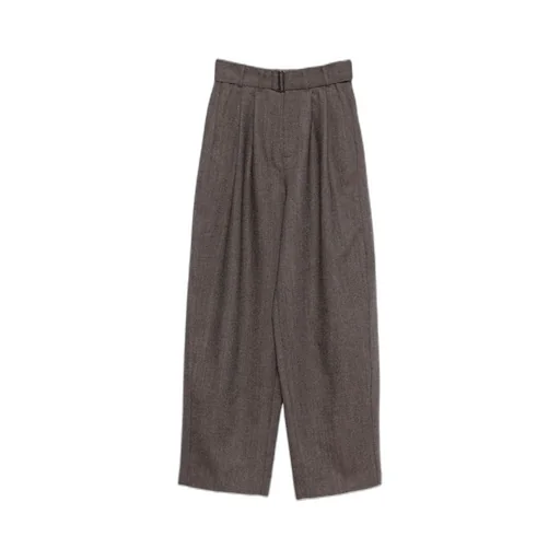 Pleated Waistband Casual Trousers