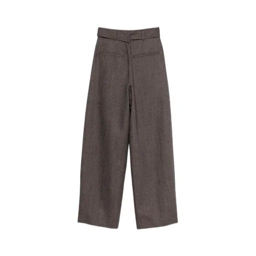 Pleated Waistband Casual Trousers