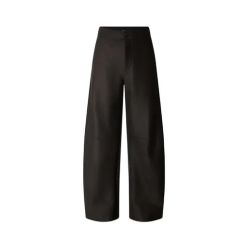 Wide-Leg Casual Trousers