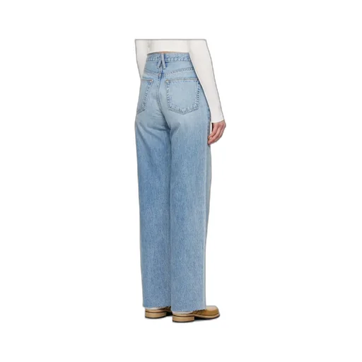 Grace High-Waisted Denim Trousers