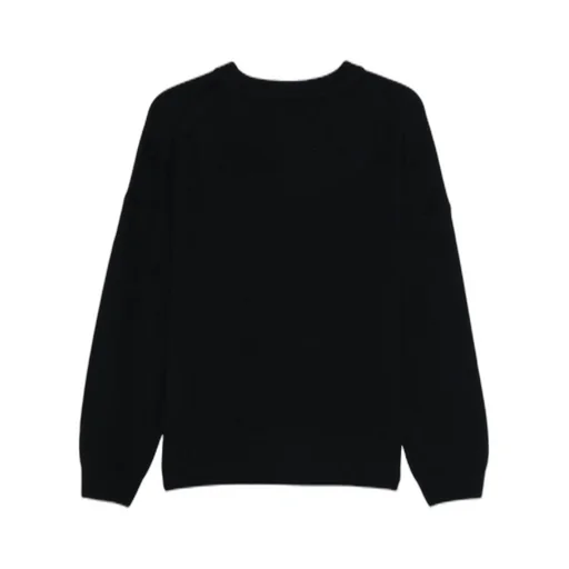 Ribbed Crew-Neck Sweater