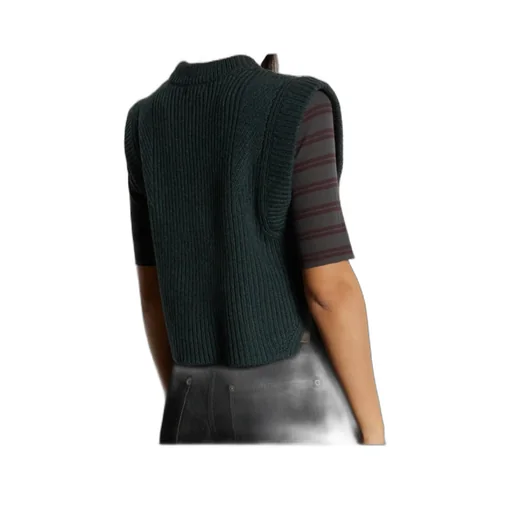 Ribbed Sleeveless Sweater