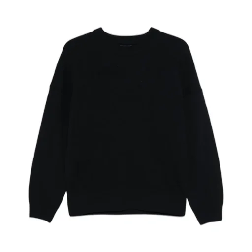 Ribbed Crew-Neck Sweater