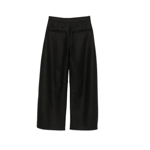 Wide-Leg Casual Trousers