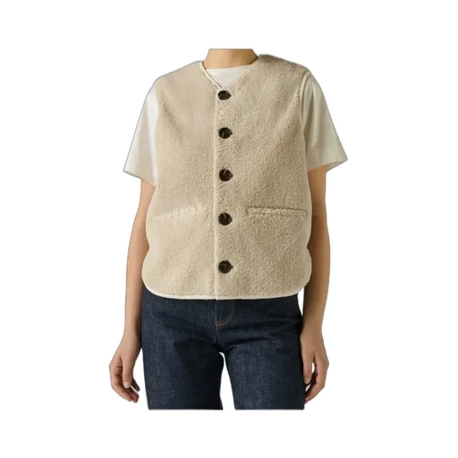 Fusil Buttoned Fleece Waistcoat