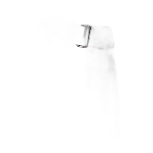 Belted Pleated Straight Trousers