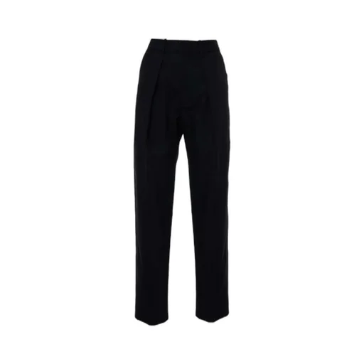 Ferrel Pleated High-Waisted Trousers