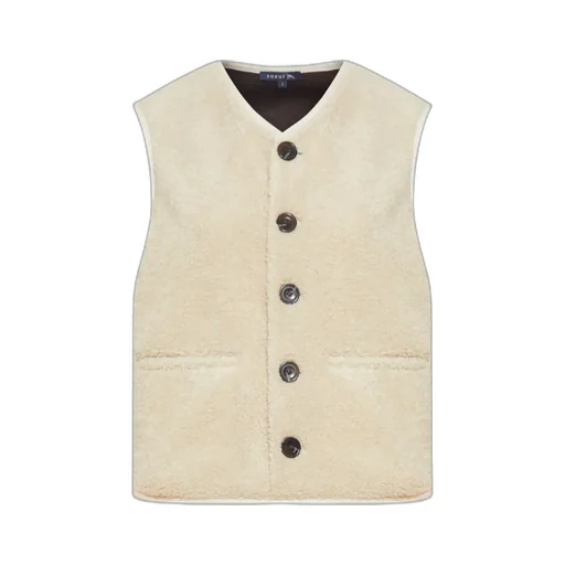 Fusil Buttoned Fleece Waistcoat