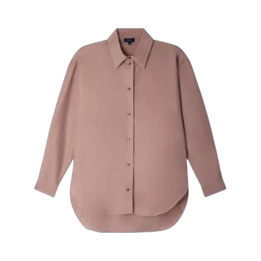 Curved-Hem Shirt