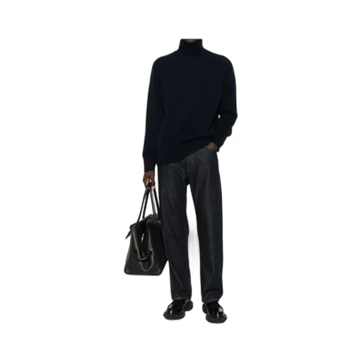 Roll-Neck Cashmere Sweater