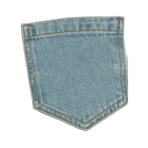 Wide-Leg Denim Trousers