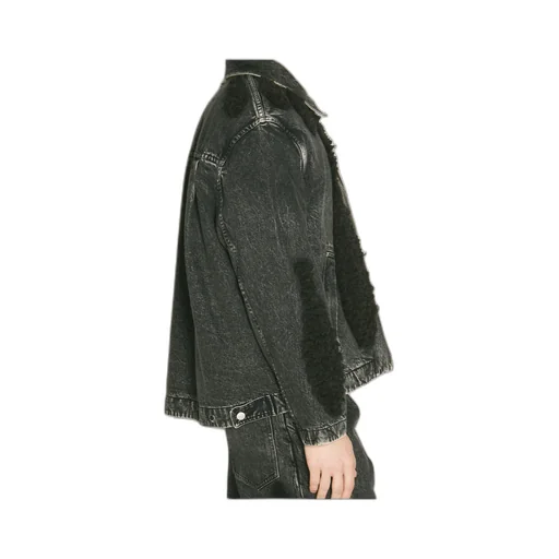 Zip-Up Denim Jacket
