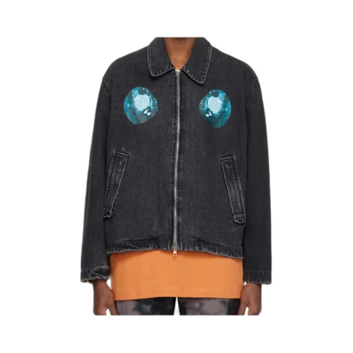 Lapel Denim Jacket