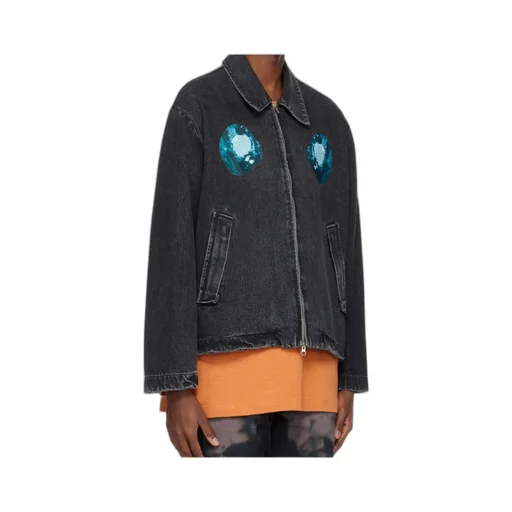 Lapel Denim Jacket