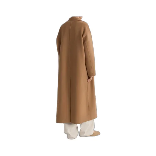 Double-Breasted Patch-Pocket Coat