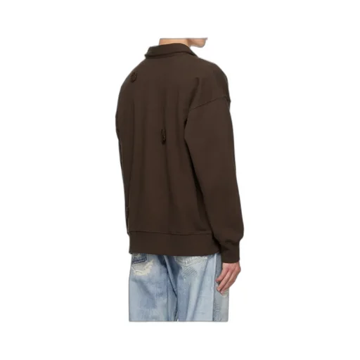 Lapel Sweatshirt