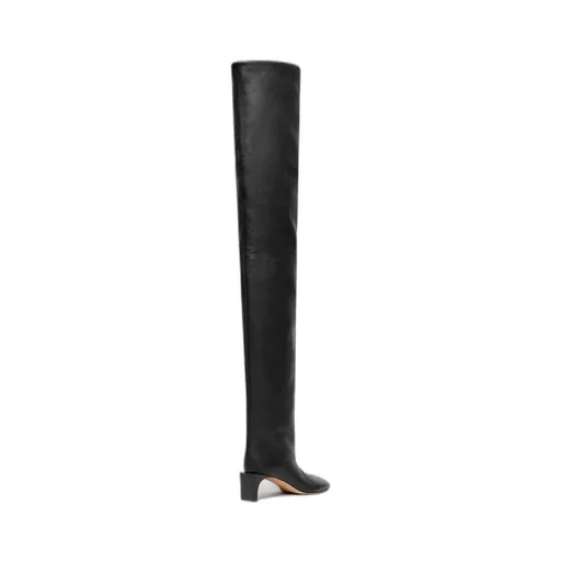 Thigh-High Calfskin Boots