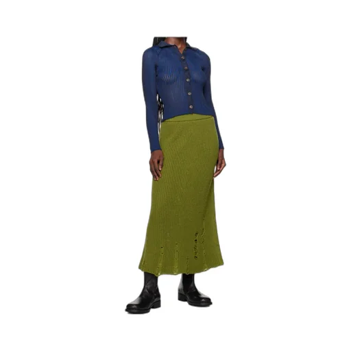 Ribbed Knit Skirt