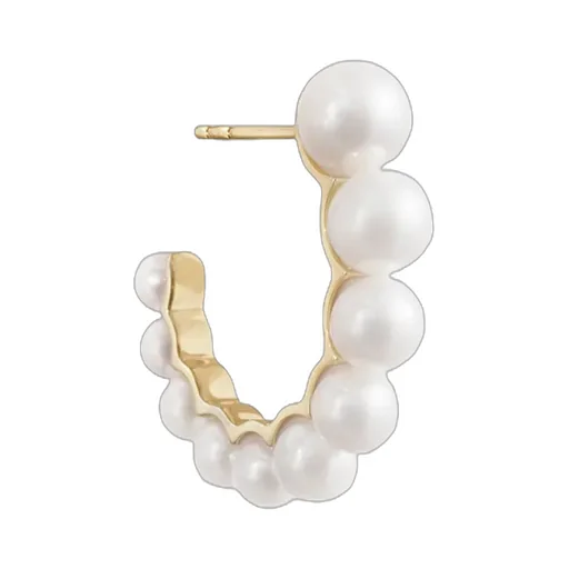 Petit Boucle De Perle Earring