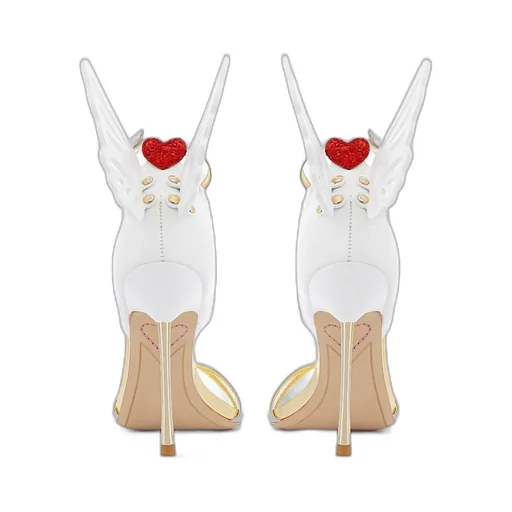 Round Head High-Heeled Sandals