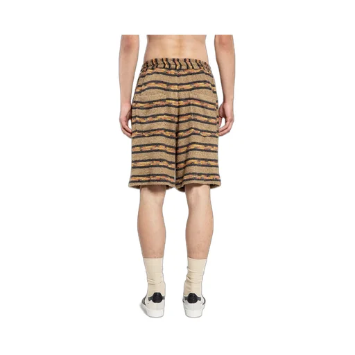 Striped Knitted Shorts