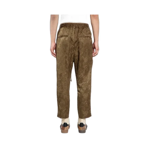 Floral Jacquard Trousers