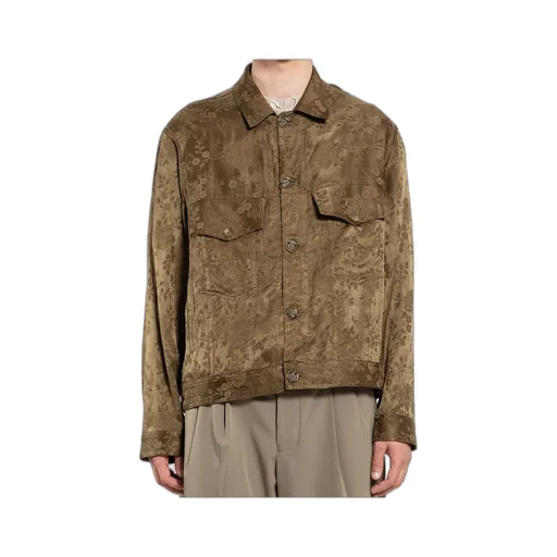 Floral Jacquard Jacket