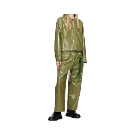 Cropped Glossy Jacket