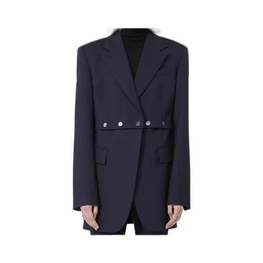 Lapel Long-Sleeved Suit Jacket
