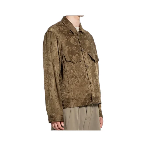 Floral Jacquard Jacket