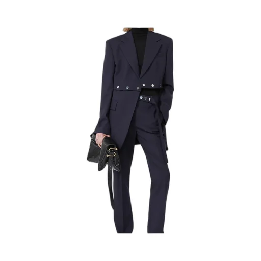 Lapel Long-Sleeved Suit Jacket