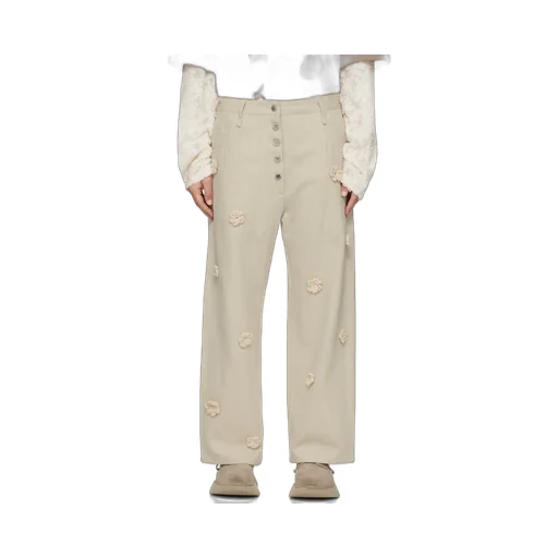 Straight-Leg Casual Pants
