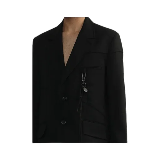 Brooch-Detail Blazer