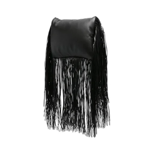 Soffy Fringed Top Handle Bag
