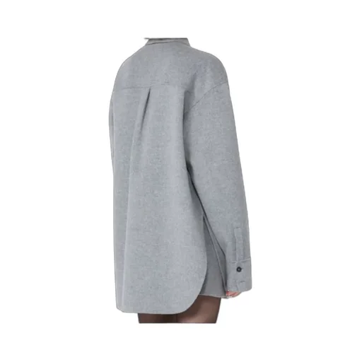 Long-Sleeve Wool Shirt