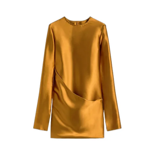 Dress With Asymmetric Panel