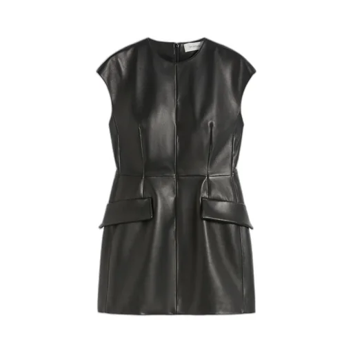 Crewneck Sleeveless Dress