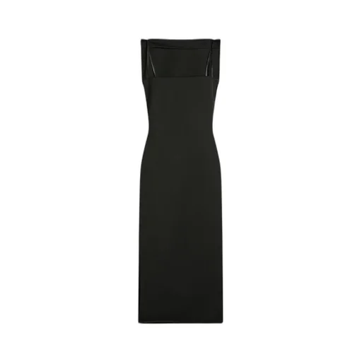 Long Dress With Thin Shoulder Straps