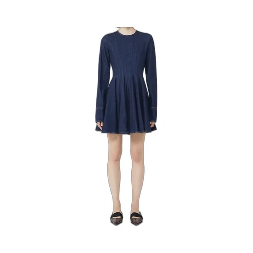 Aereo Mini Denim Dress