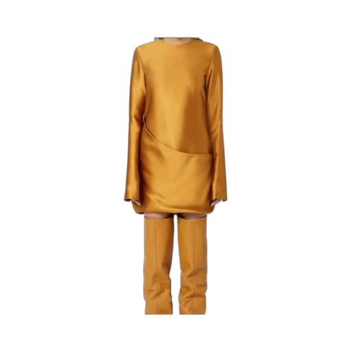Dress With Asymmetric Panel