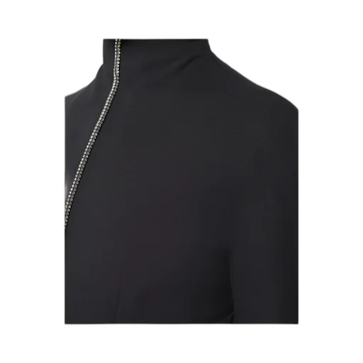 Tefrite Embellished Long-Sleeved Dress