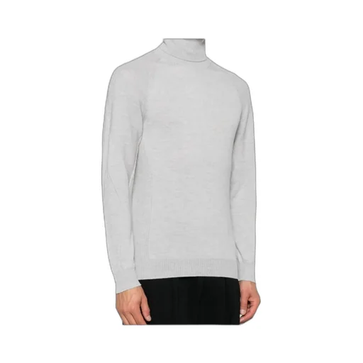 Fine-Knit Turtleneck Sweater