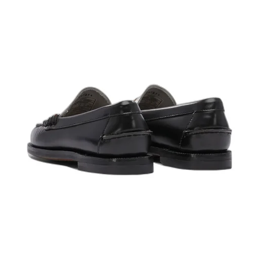 Two-Tone Leather Loafers