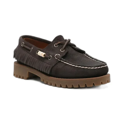 Round-Toe Flat Shoes With Tassel Detail