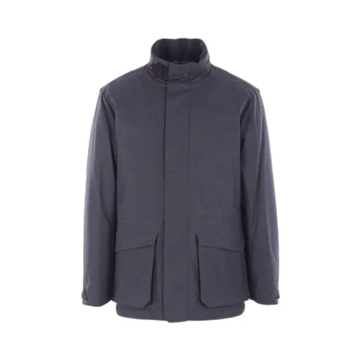 Padded High-Collar Jacket