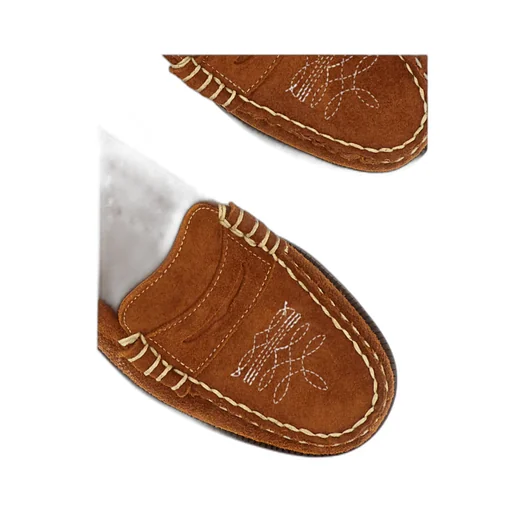 Suede Moccasins