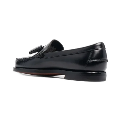 Tassel-Detail Leather Loafers