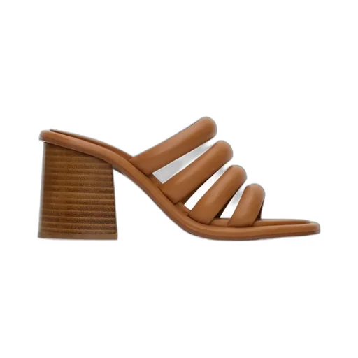 Suzan Logo High-Heeled Sandals