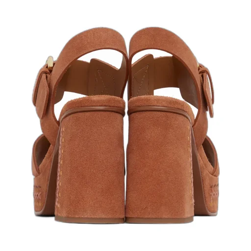 Pheebe Platform Buckle High-Heeled Sandals