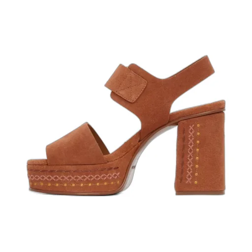 Pheebe Platform Buckle High-Heeled Sandals